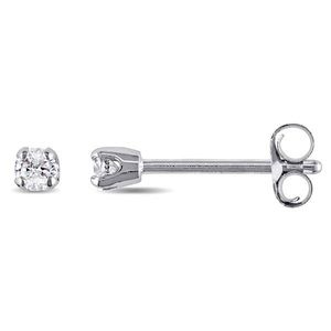 Diamond stud earrings Sale: $160 Total weight.15ct